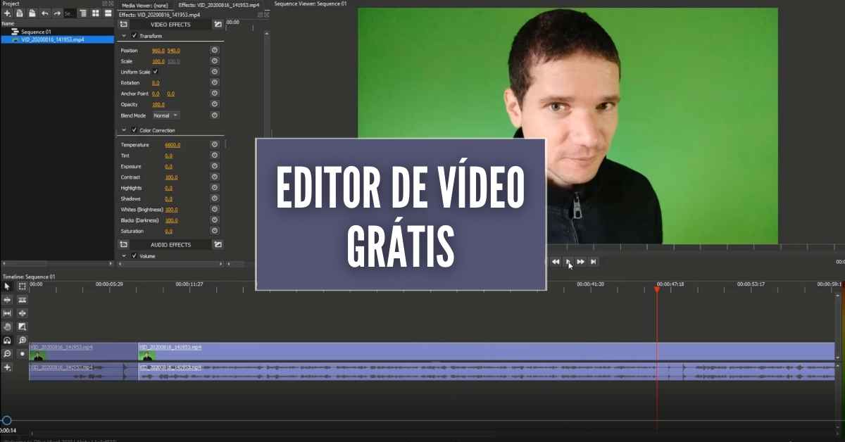 Editor De Video Aula Gratis